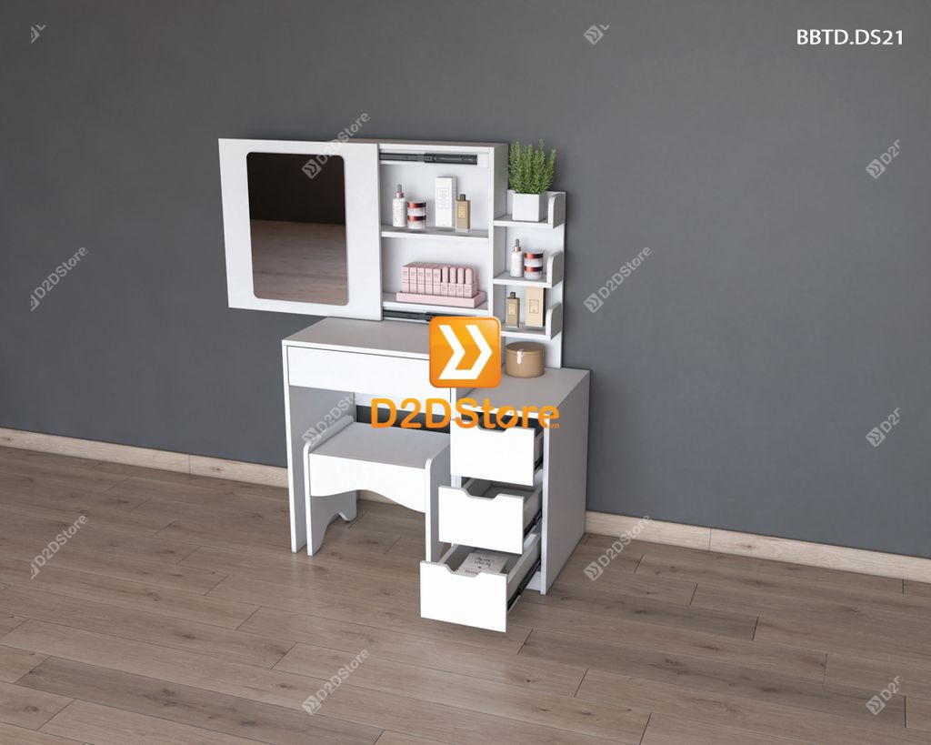 Bộ bàn trang điểm để sàn BBTD.DS21