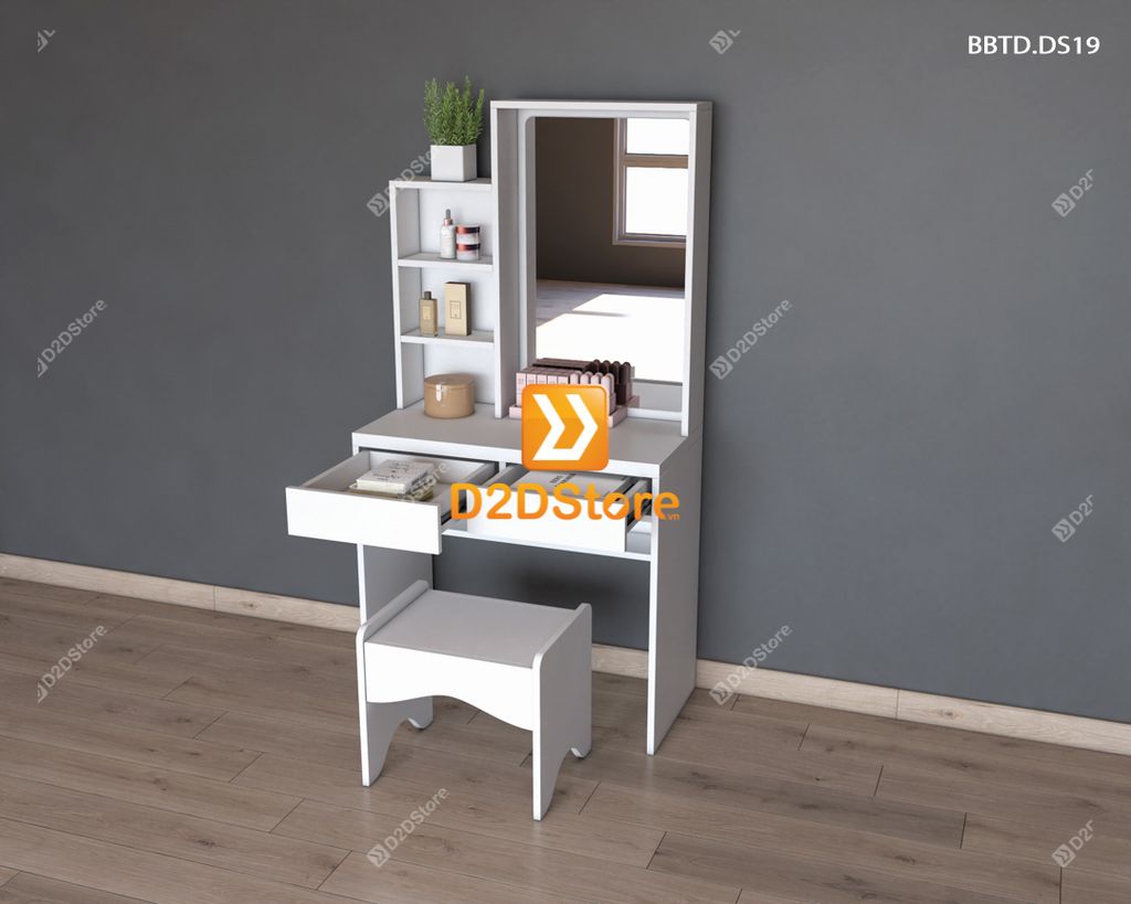 Bộ bàn trang điểm để sàn BBTD.DS19