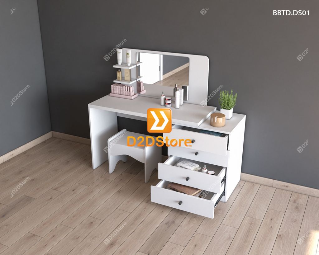 Bộ bàn trang điểm để sàn BBTD.DS01