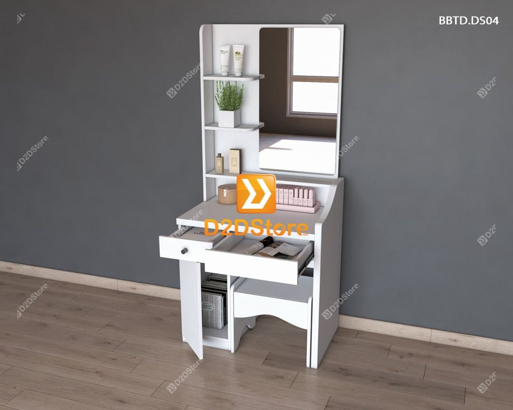 Bộ bàn trang điểm để sàn BBTD.DS04