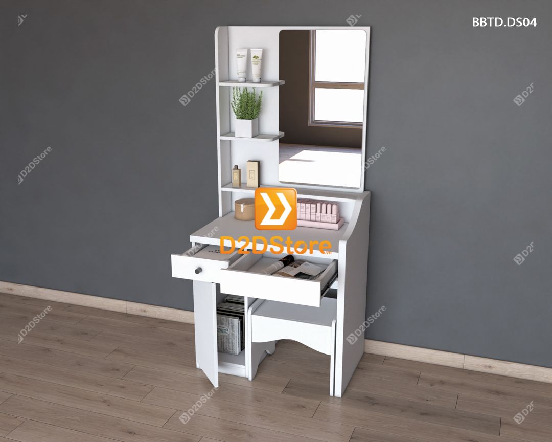  Bộ bàn trang điểm để sàn BBTD.DS04 