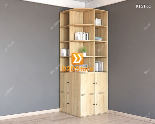 Kệ tủ góc tường KTGT.02