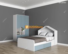 Bộ giường tủ phòng ngủ bé trai BTG.BT07