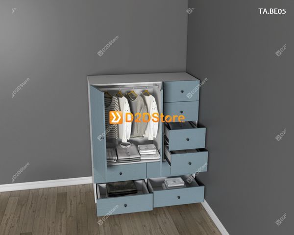 Tủ quần áo cho bé TA.BE05