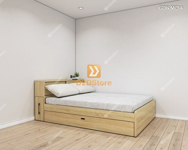 Giường kéo 2 tầng mẹ bồng con GDN.MC14