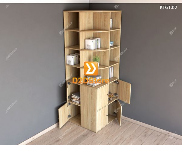 Kệ tủ góc tường KTGT.02