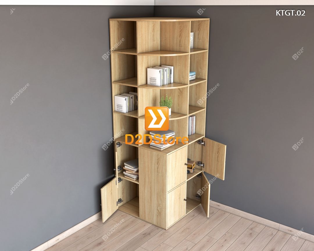  Kệ tủ góc tường KTGT.02 