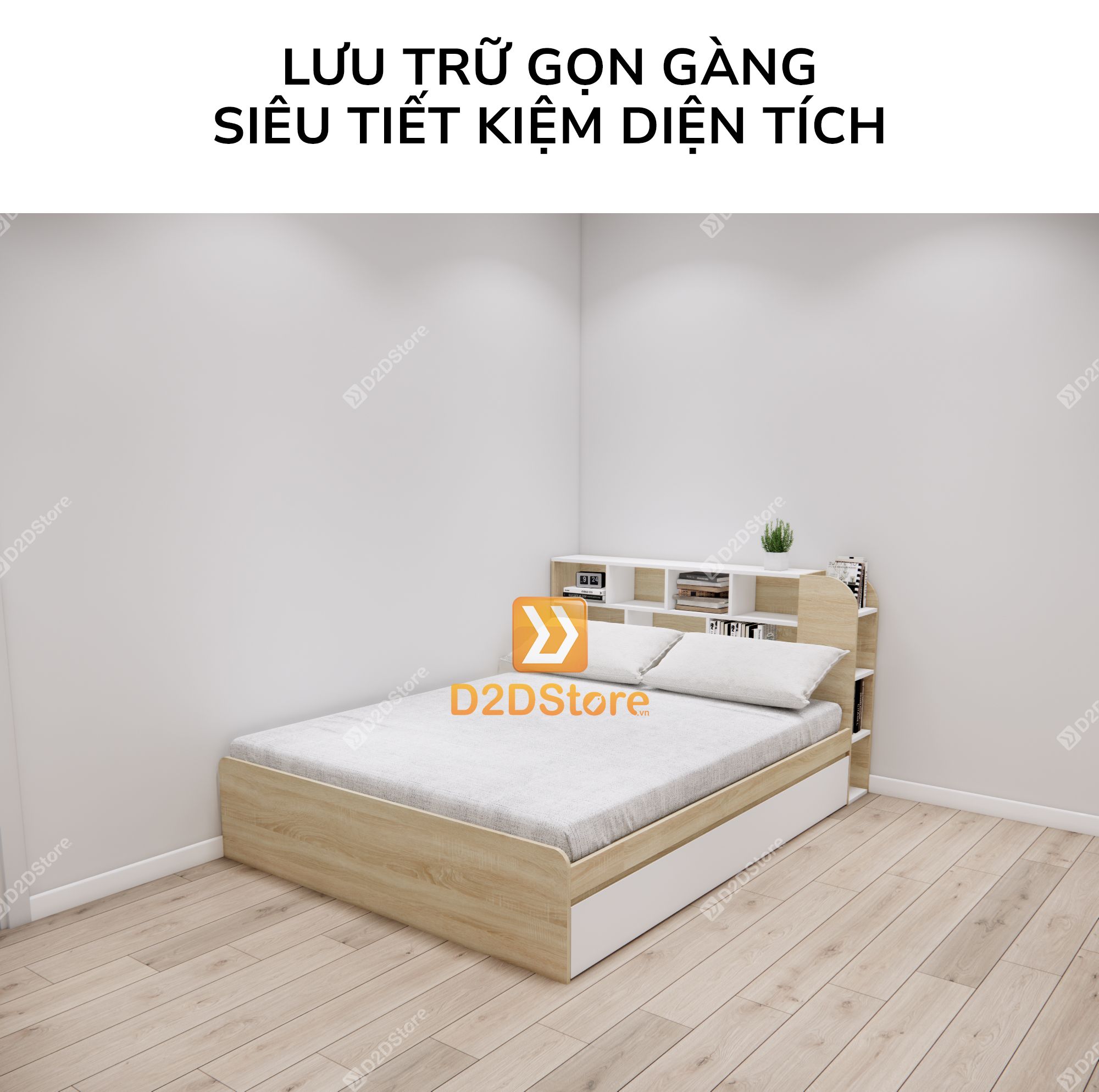  Giường kéo 2 tầng mẹ bồng con GDN.MC08 