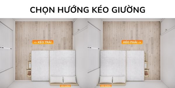 Giường kéo 2 tầng mẹ bồng con GDN.MC06