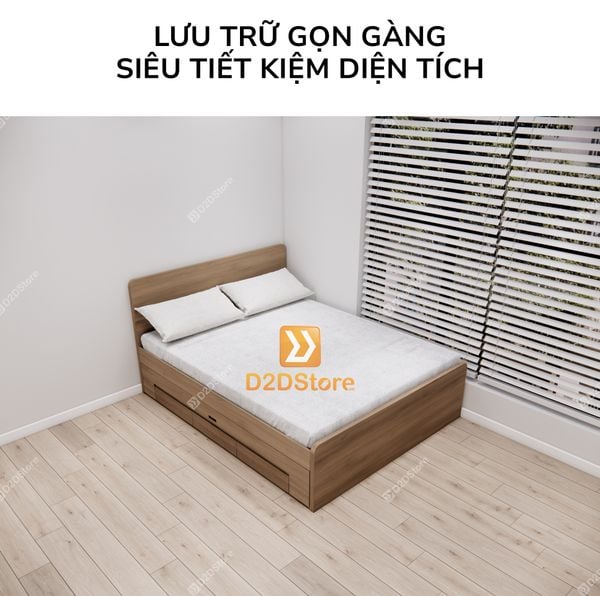 Giường kéo 2 tầng mẹ bồng con GDN.MC06