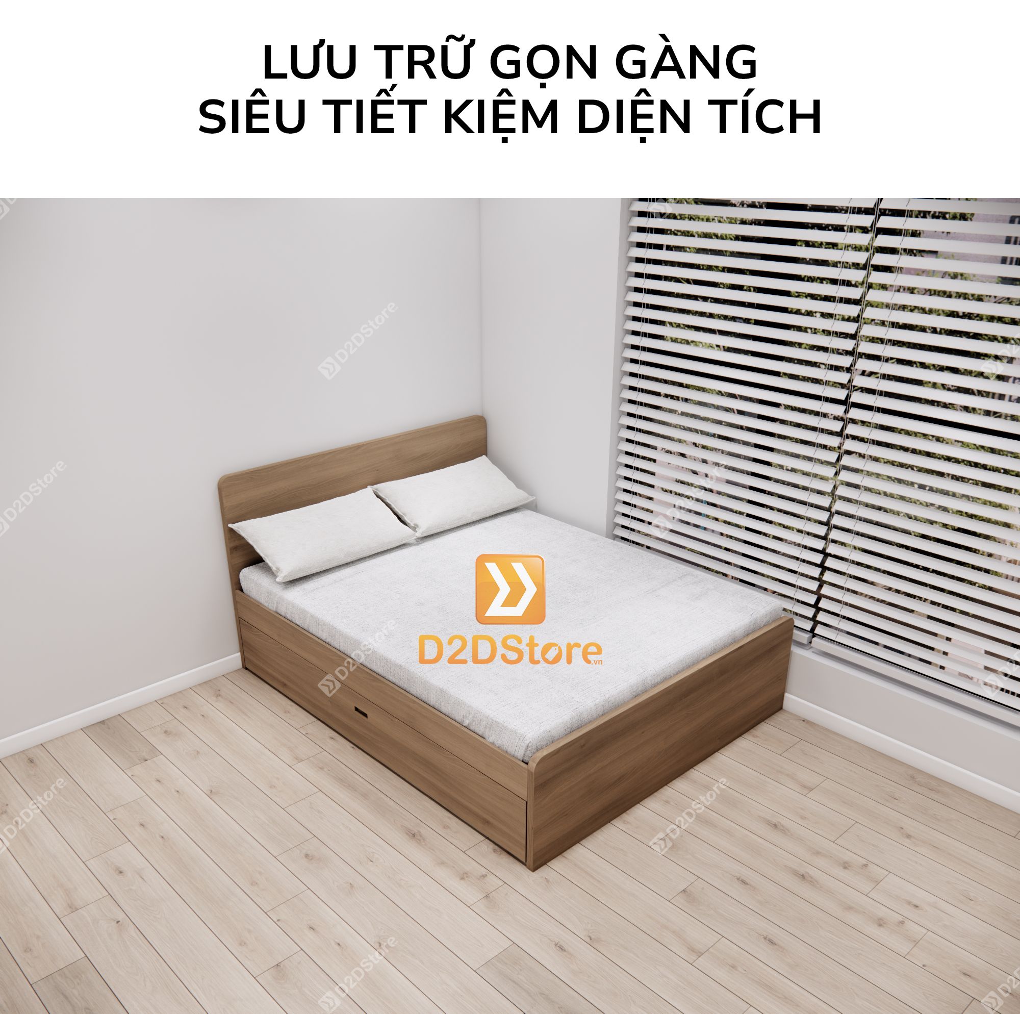  Giường kéo 2 tầng mẹ bồng con GDN.MC07 