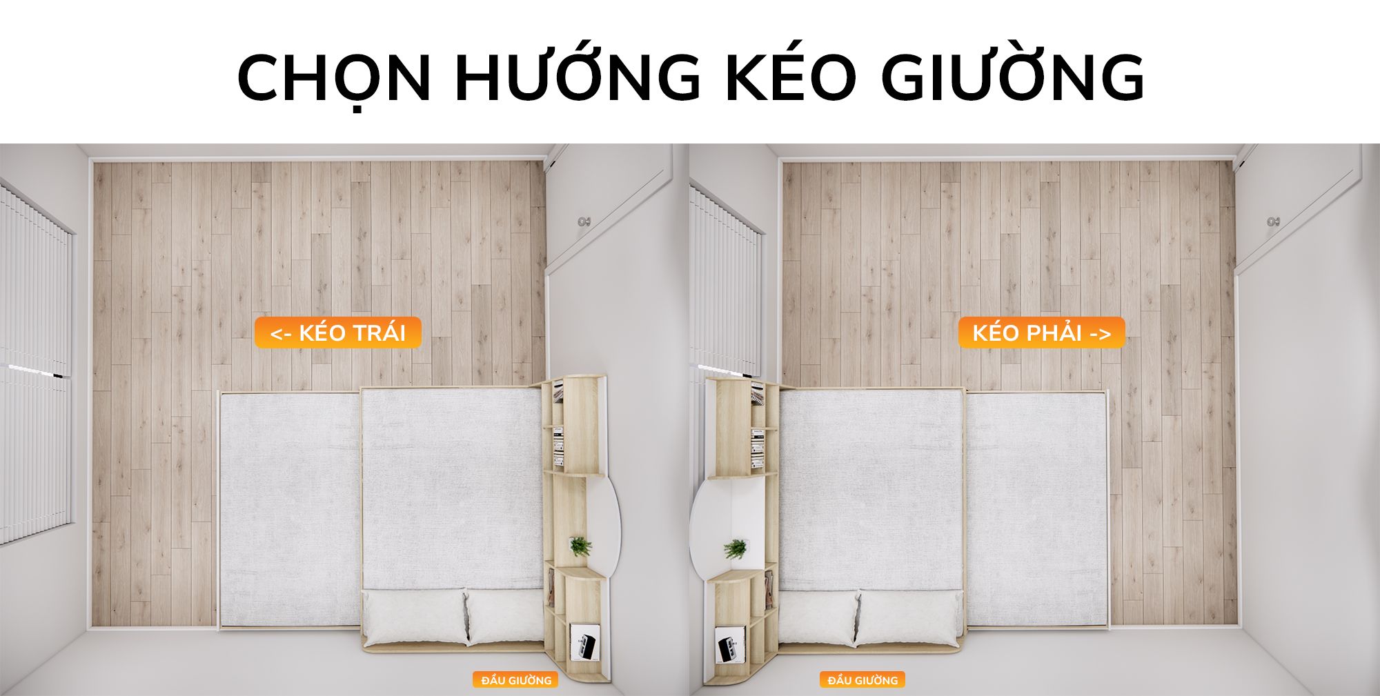  Giường kéo 2 tầng mẹ bồng con GDN.MC09 