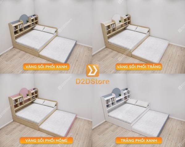 Giường mẹ bồng con thông minh nhiều kích thước mã BC.GMC09