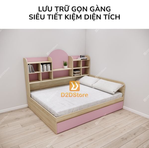 Giường mẹ bồng con thông minh nhiều kích thước mã BC.GMC09
