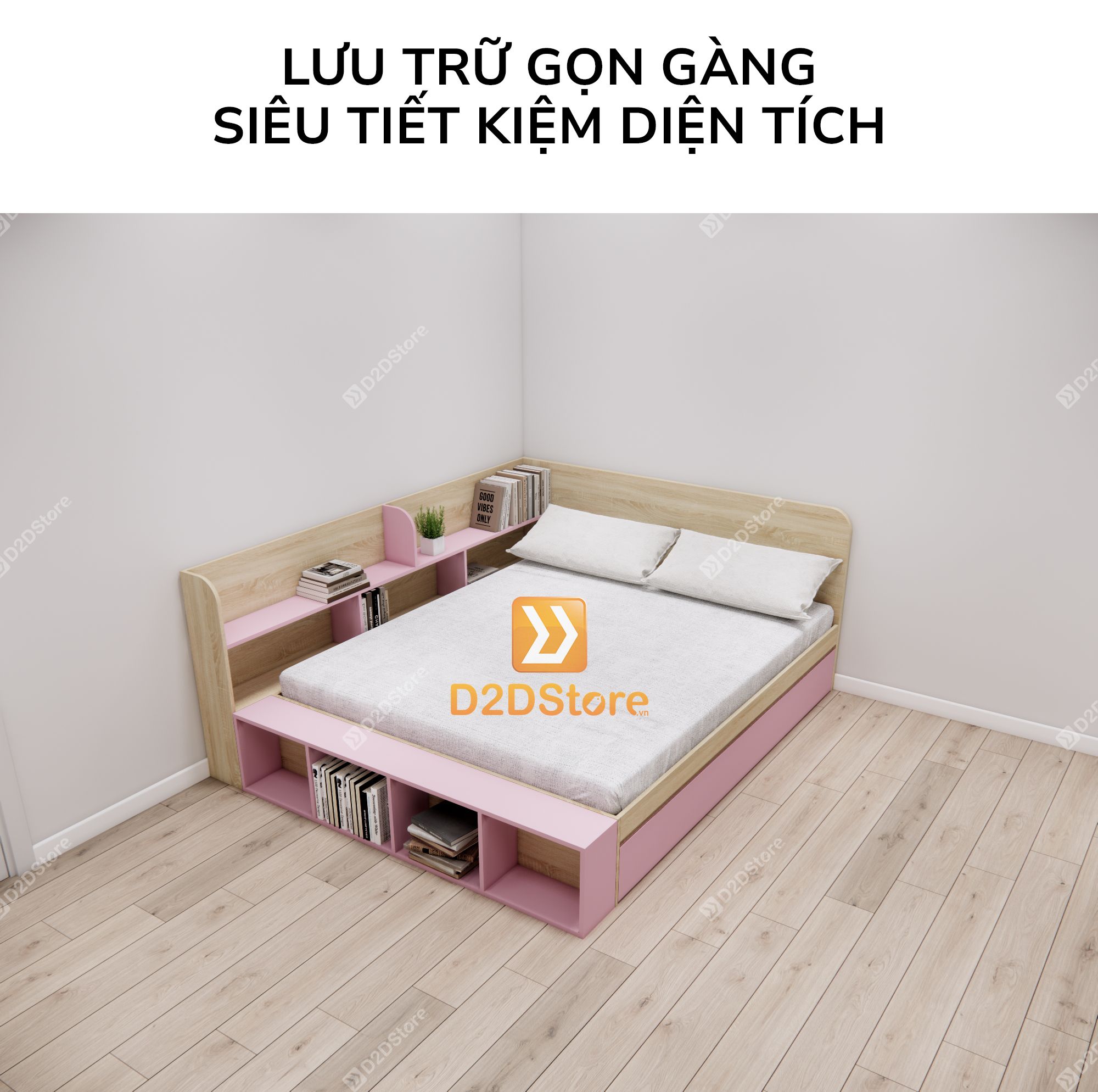  Giường kéo 2 tầng mẹ bồng con GDN.MC10 