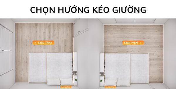 Giường kéo 2 tầng mẹ bồng con GDN.MC11