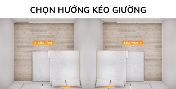 Giường kéo 2 tầng mẹ bồng con GDN.MC12