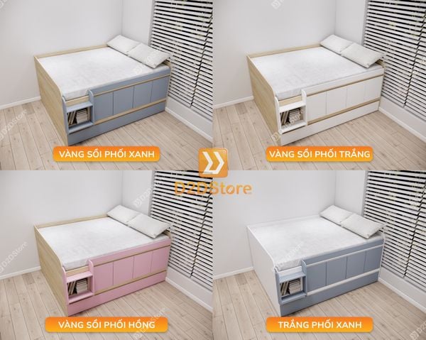 Giường kéo 2 tầng mẹ bồng con GDN.MC12