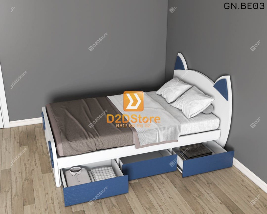  Giường ngủ cho bé GN.BE03 