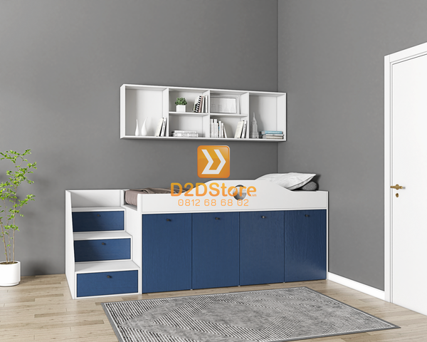 Giường lưu trữ cho bé GLT.BE02.1400