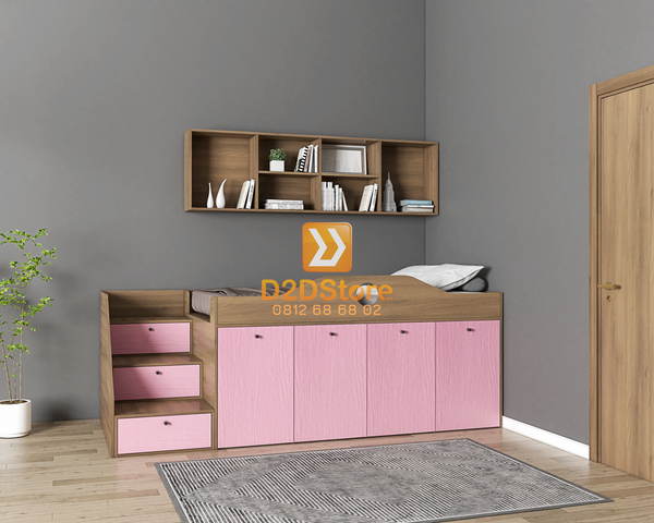 Giường lưu trữ cho bé GLT.BE02.1400