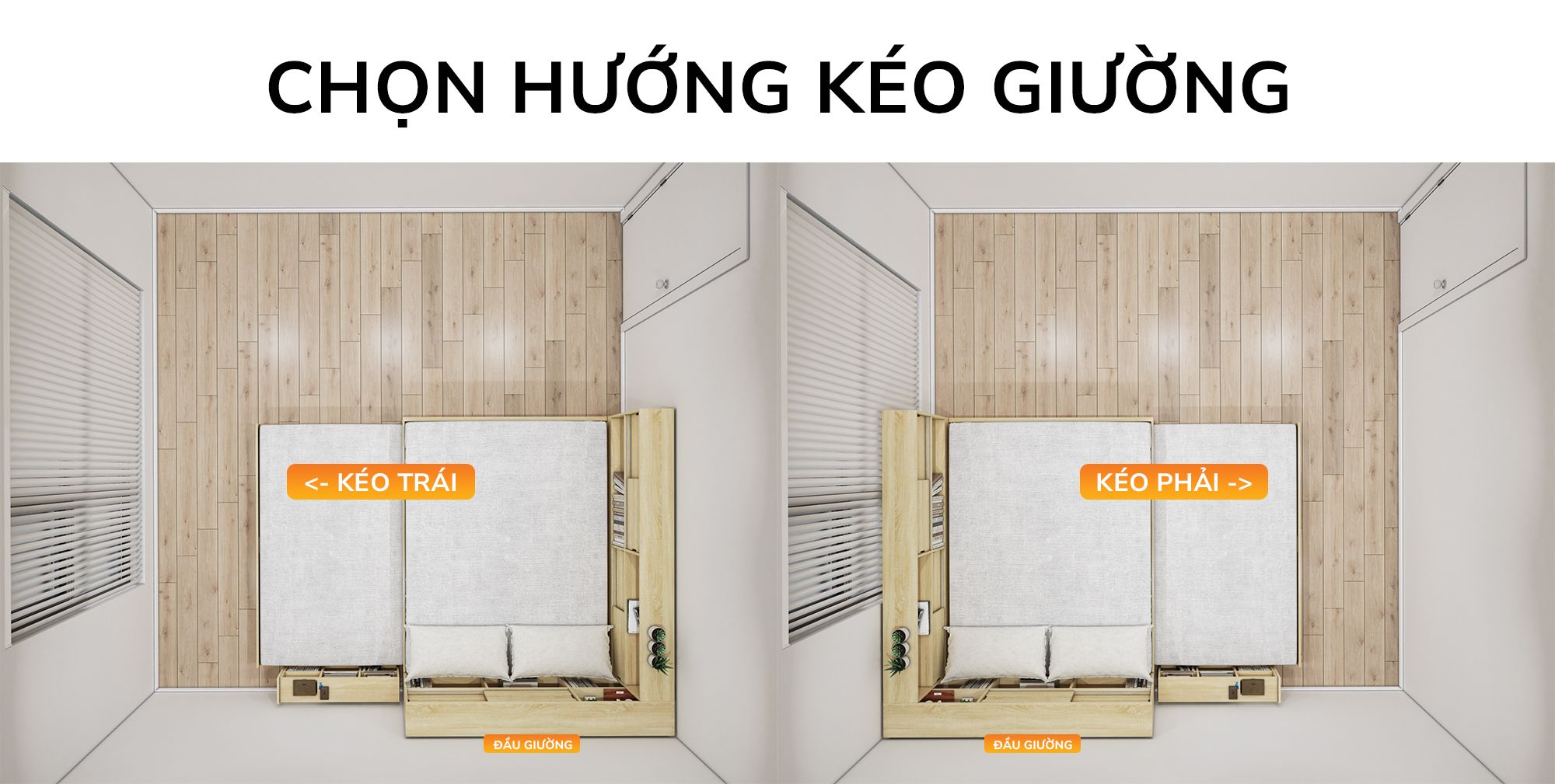  Giường kéo 2 tầng mẹ bồng con GDN.MC03 