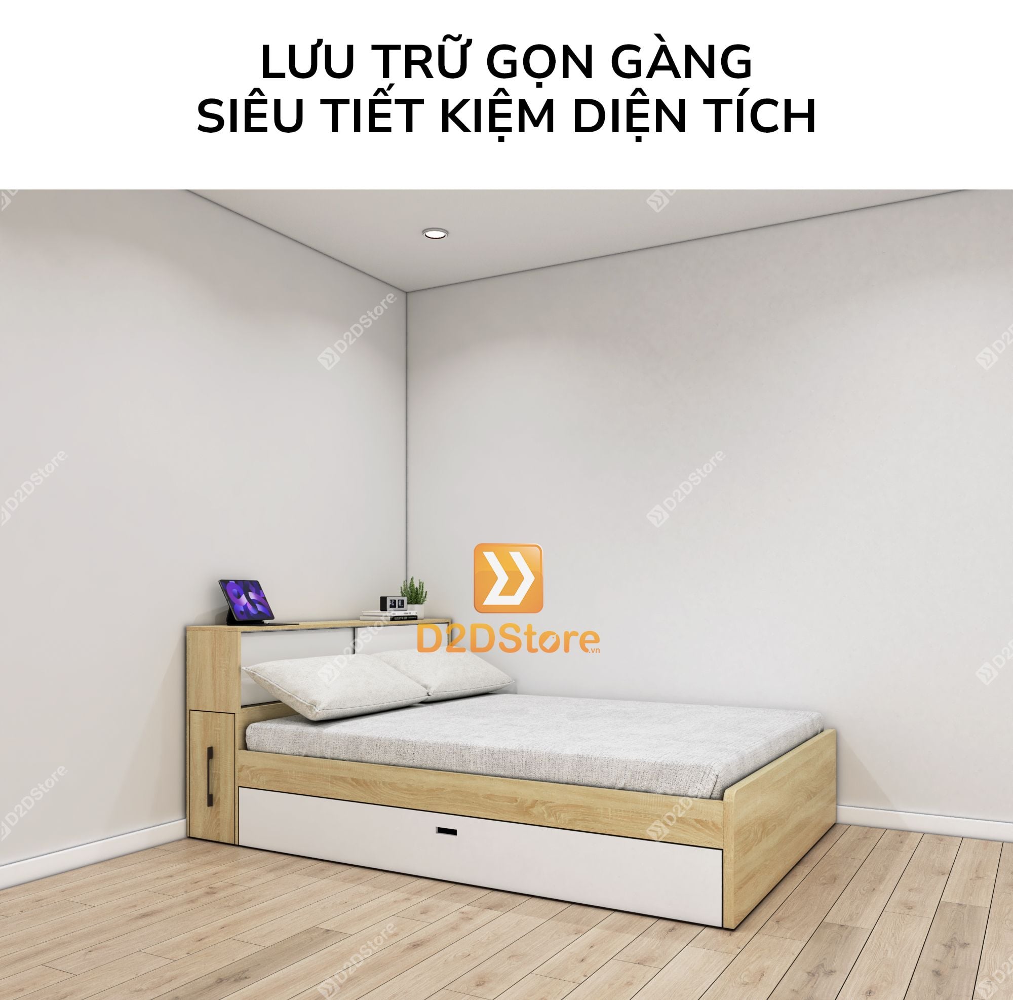  Giường mẹ bồng con thông minh nhiều kích thước mã BC.GMC15 