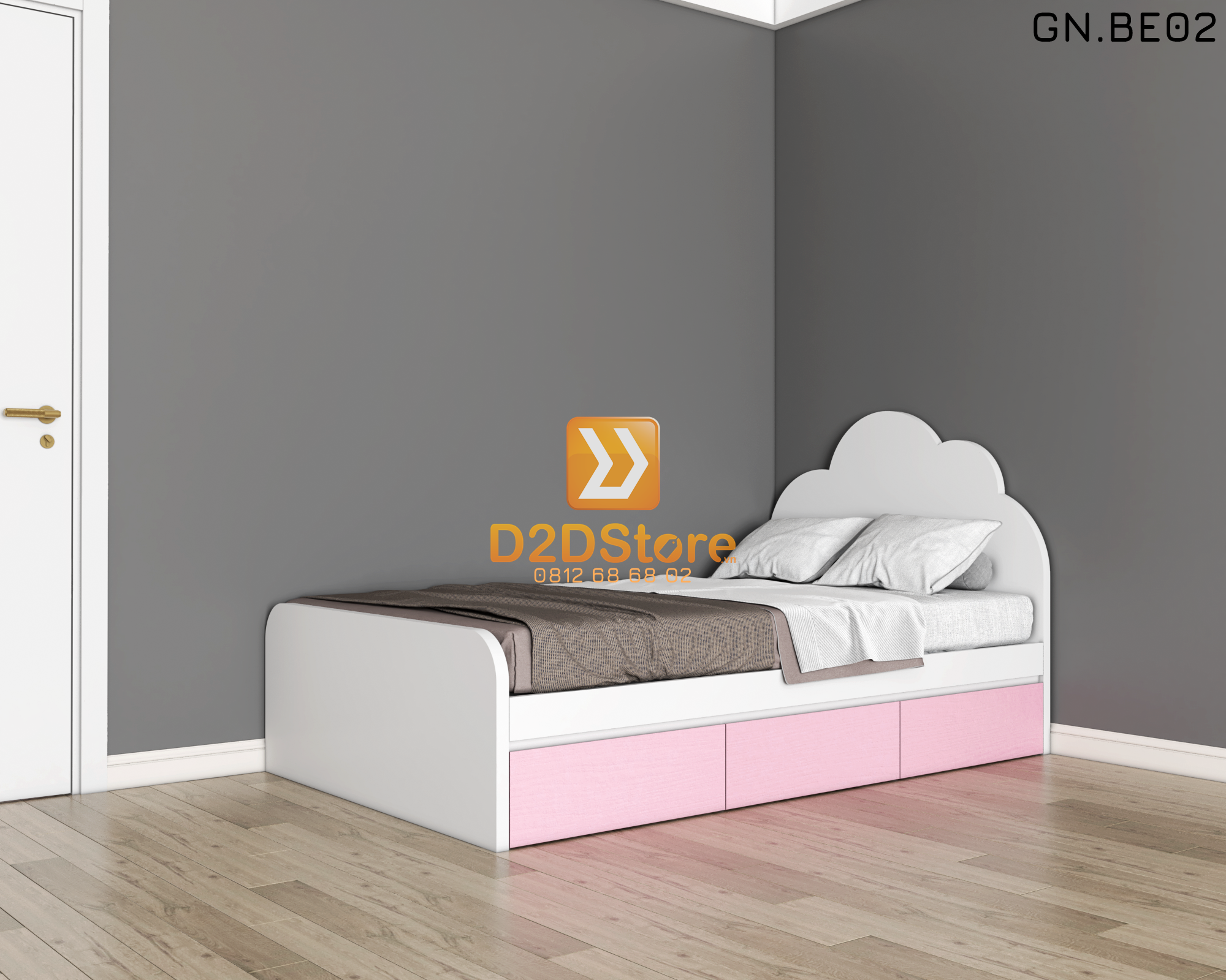  Giường ngủ cho bé GN.BE02 