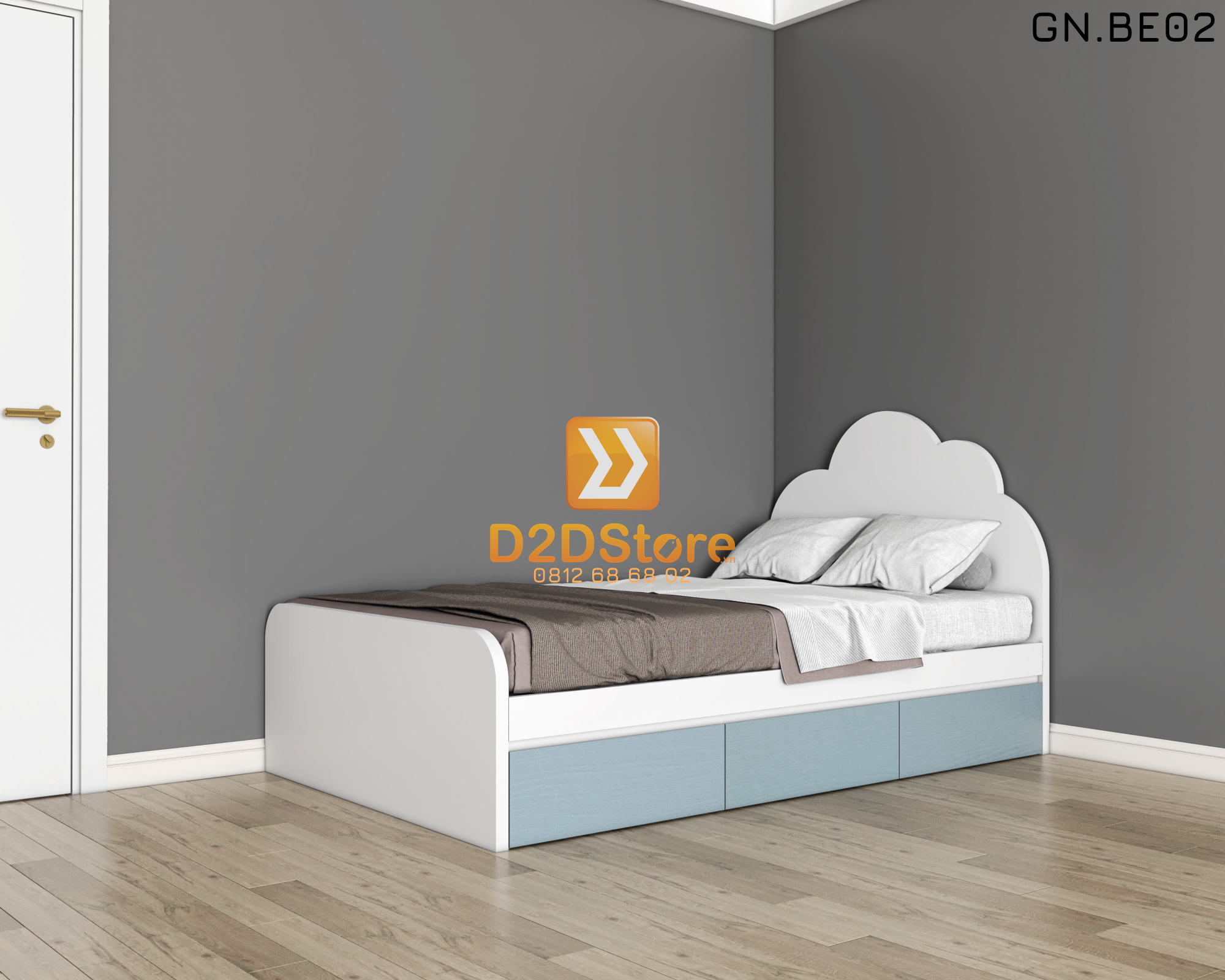  Giường ngủ cho bé GN.BE02 