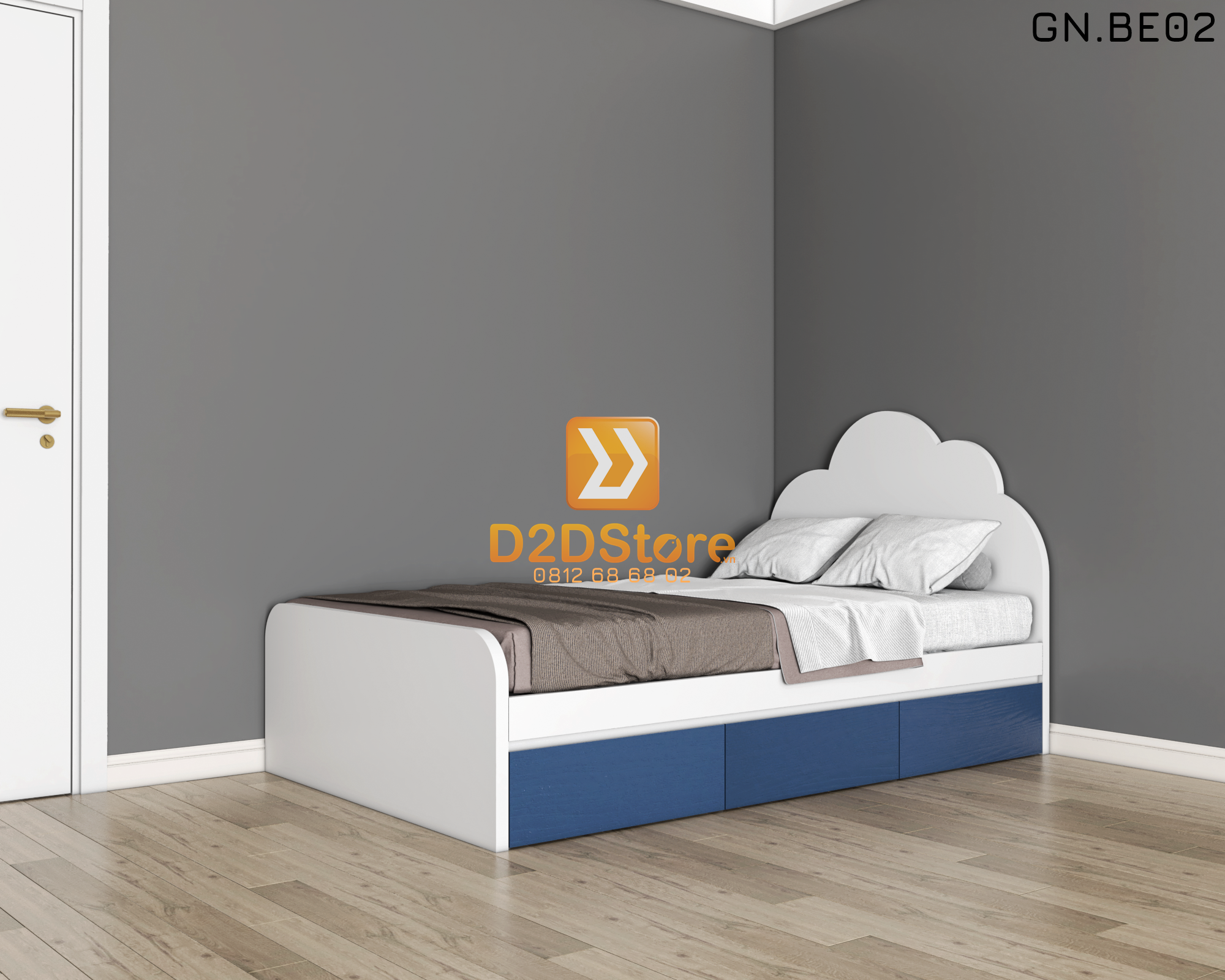  Giường ngủ cho bé GN.BE02 
