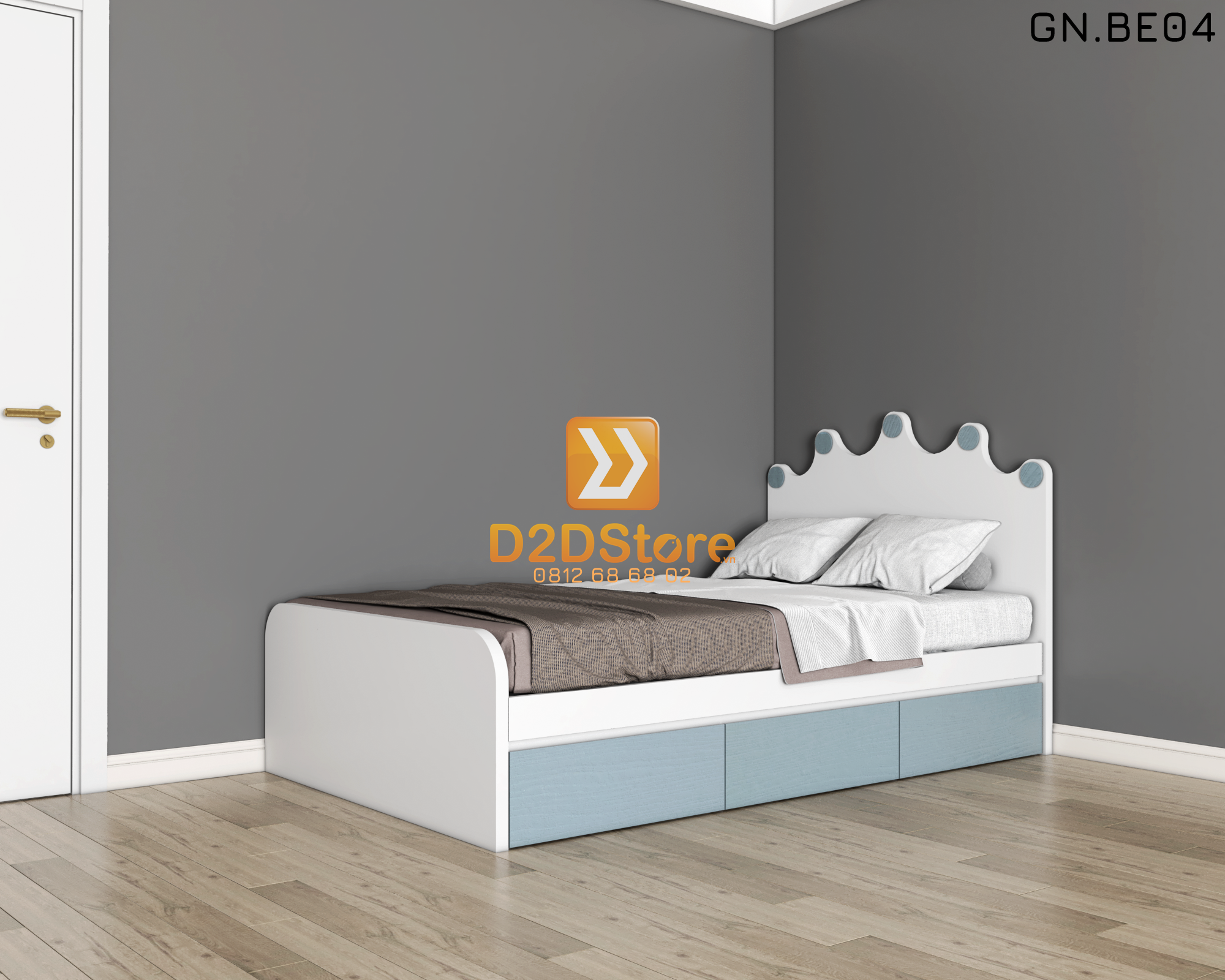  Giường ngủ cho bé GN.BE04 