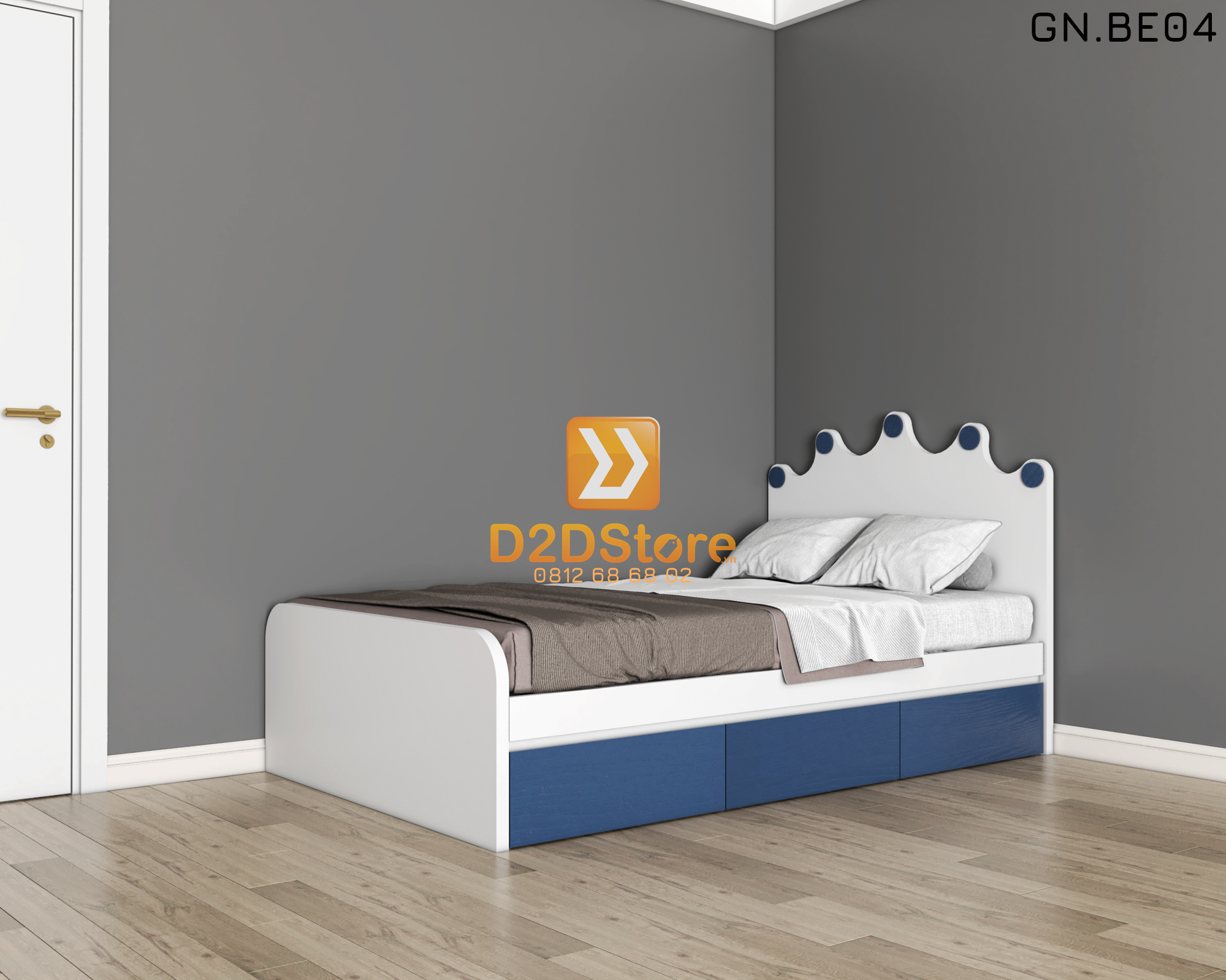  Giường ngủ cho bé GN.BE04 