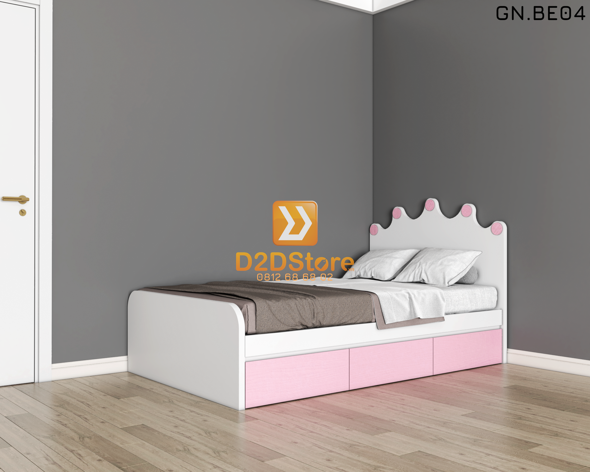  Giường ngủ cho bé GN.BE04 