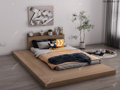 Giường ngủ thấp kiểu Nhật GN.GKN04