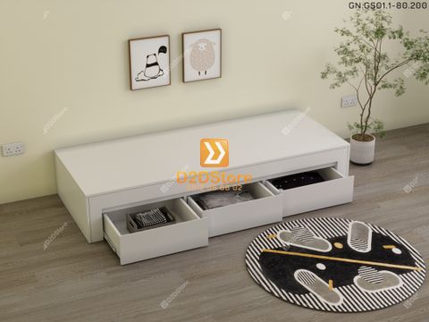 Giường ngủ dạng bục đa năng GN.GS01-800