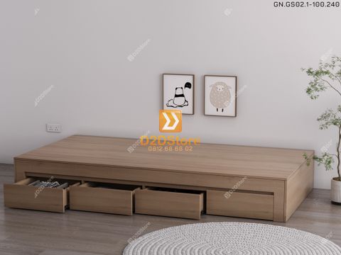 Giường ngủ dạng bục đa năng GN.GS02-1000