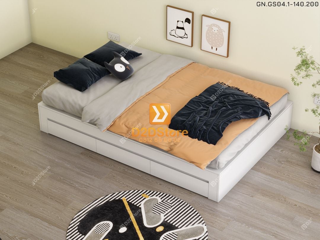  Giường ngủ dạng bục đa năng GN.GS04-1400 
