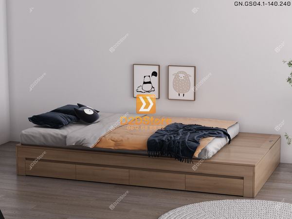 Giường ngủ dạng bục đa năng GN.GS04-1400