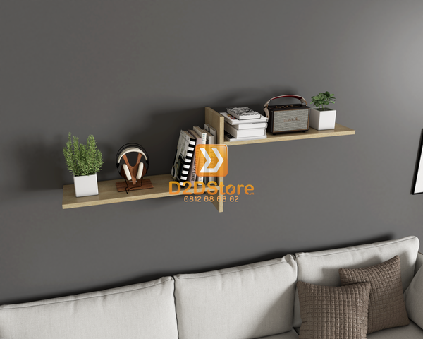 Kệ thanh ngang treo tường KTN.TT03