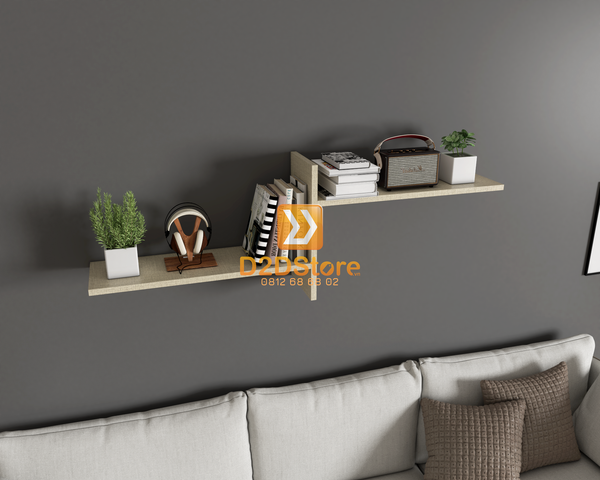 Kệ thanh ngang treo tường KTN.TT03