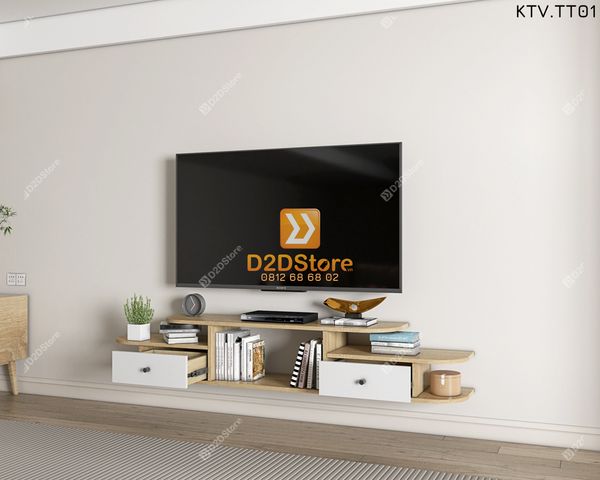 Kệ tivi treo tường KTV.TT01