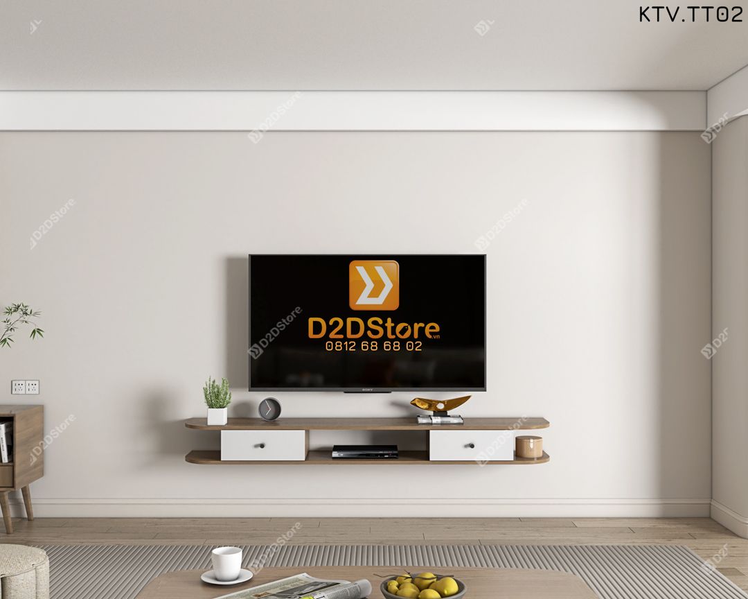  Kệ tivi treo tường KTV.TT02 