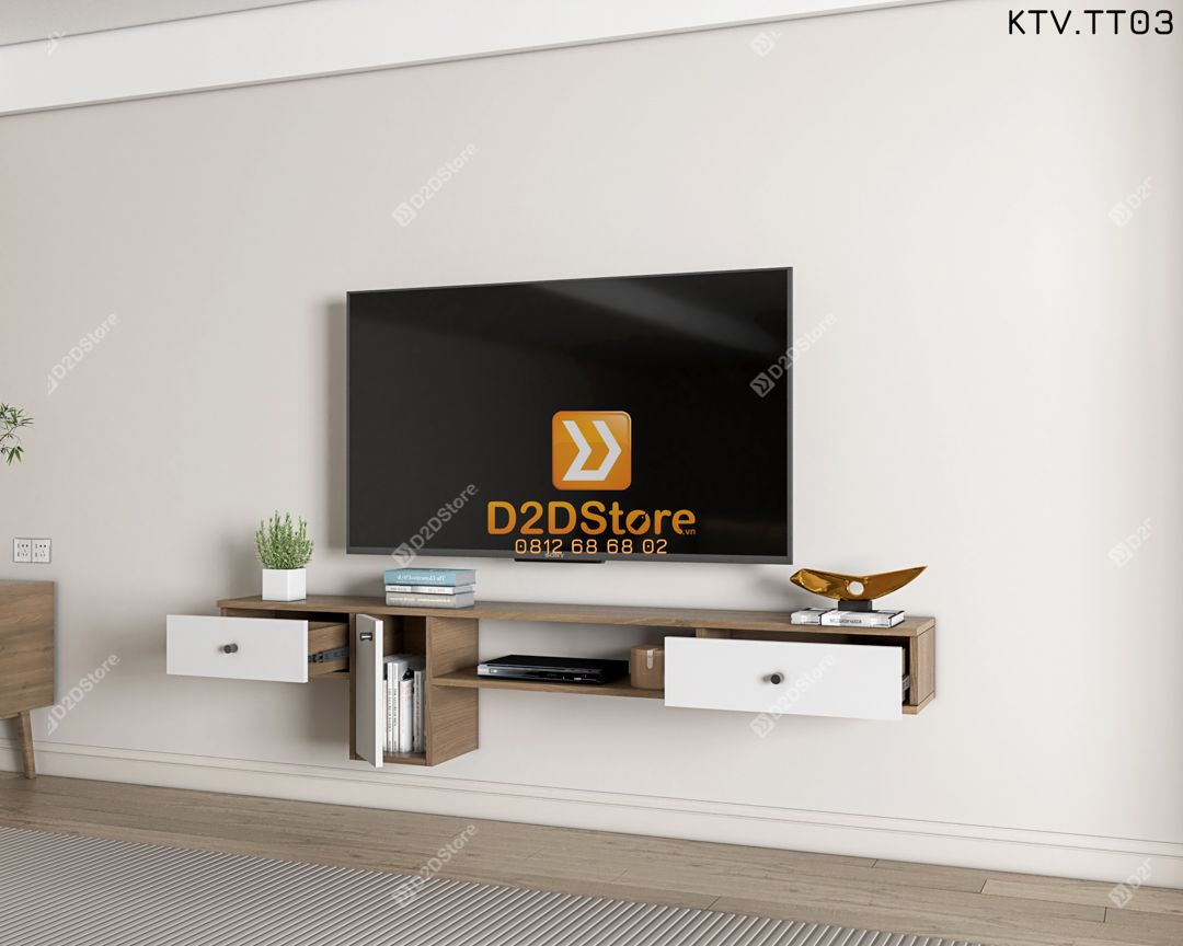  Kệ tivi treo tường KTV.TT03 