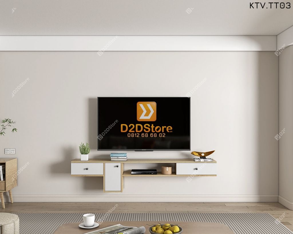Kệ tivi treo tường KTV.TT03