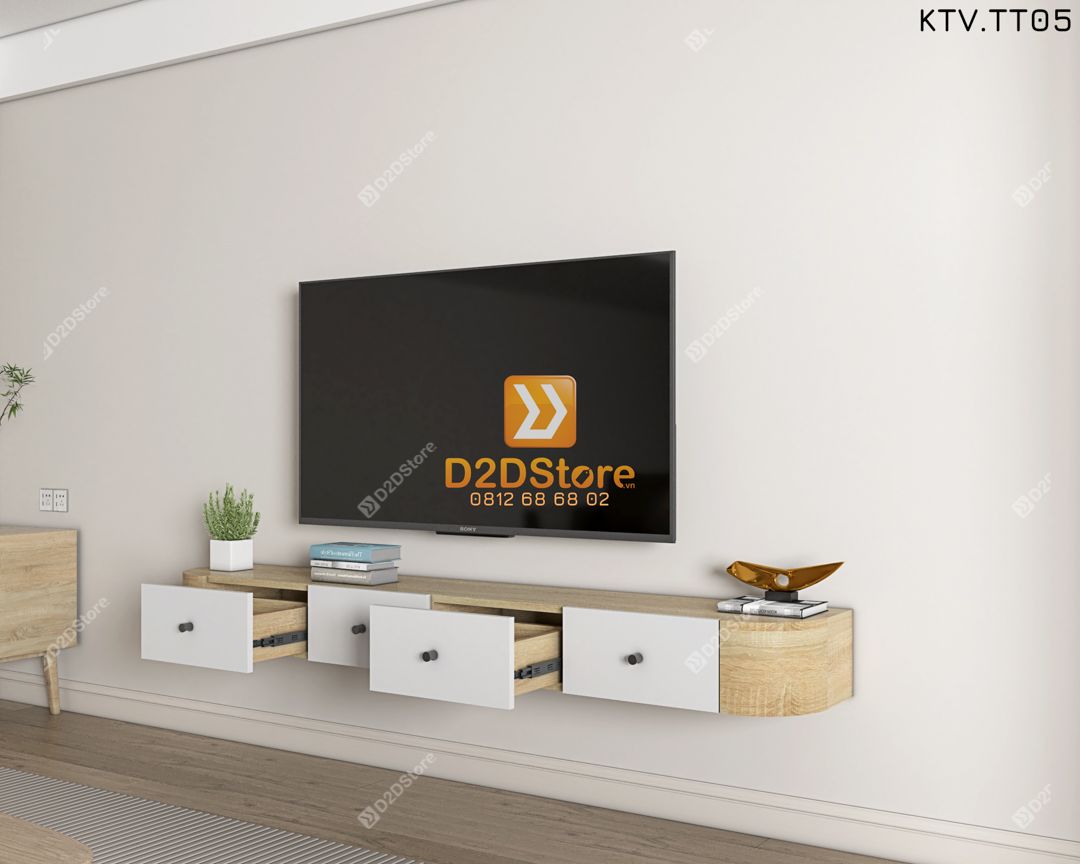  Kệ tivi treo tường KTV.TT05 