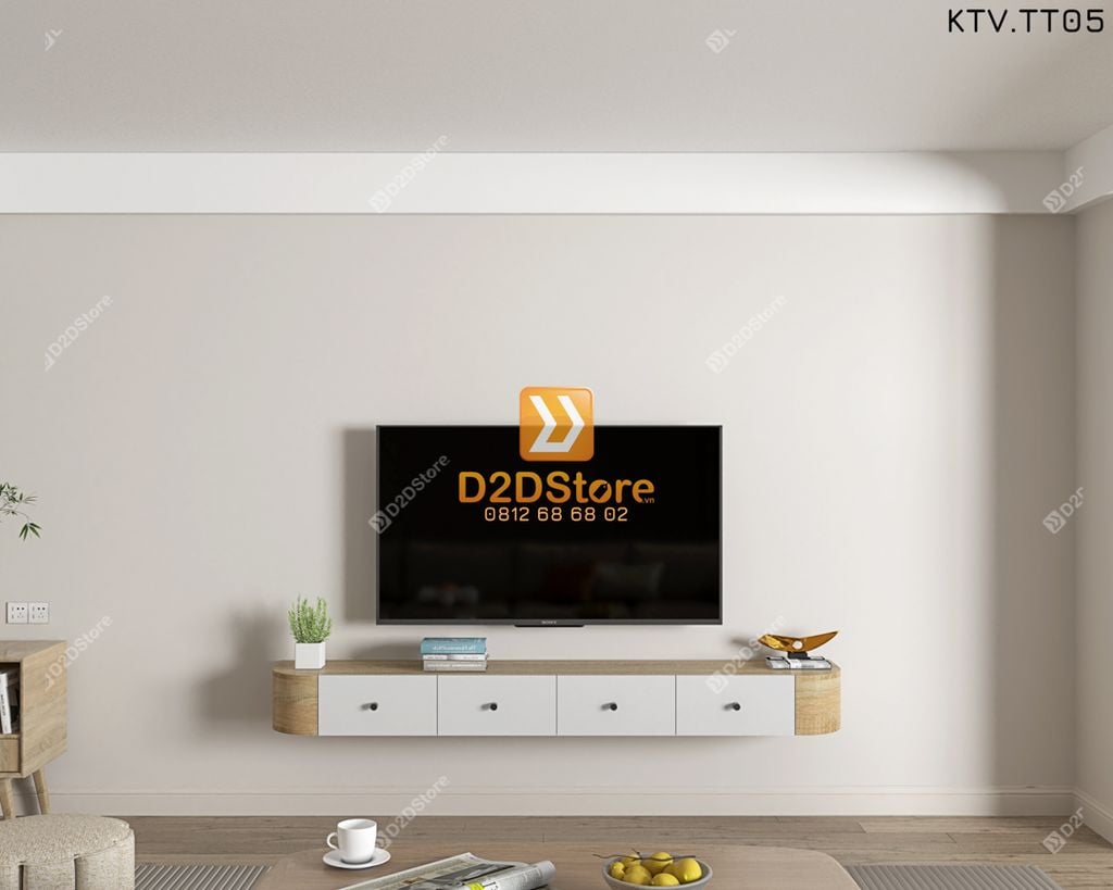 Kệ tivi treo tường KTV.TT05
