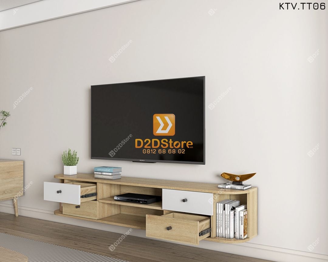  Kệ tivi treo tường KTV.TT06 