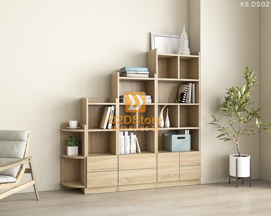 Kệ sách để sàn KS.DS02