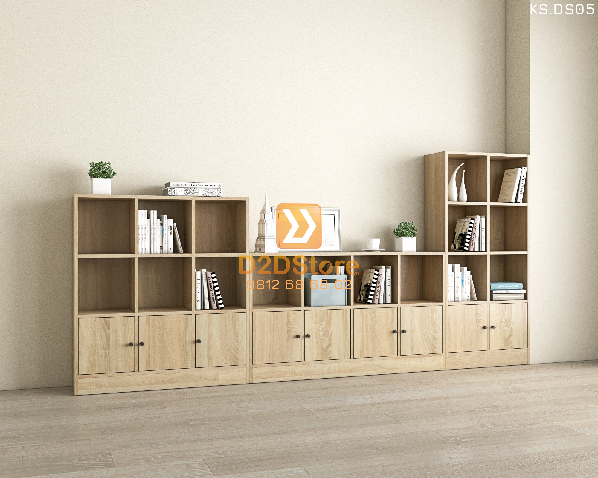  Kệ sách để sàn KS.DS05 