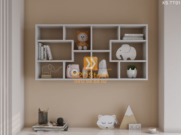 Kệ sách treo tường KS.TT01